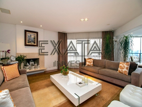 Imagem 6 de 28 de Apartamento À Venda No Panamby Com 285m² De Área Privativa, Living Com Varanda, 4 Suítes Com Armários, Living Amplo E Espaçoso, Home Theater, Depósito - Ap01350 - 70820244