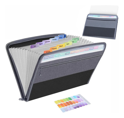 Carpeta Organizadora De Material De Oficina, 13 Compartiment