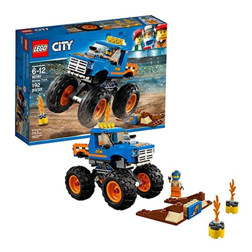 Kit Para Armar Lego City Grandes Vehículos, Camioneta Monstr