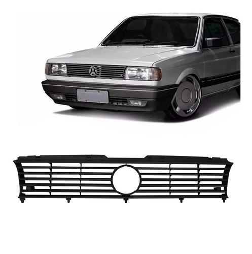 Grade Dianteira Vw Gol Quadrado 1991 1992 1993 1994 Preta 