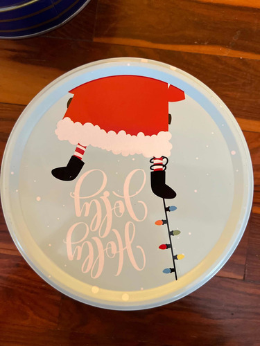 Imagen 5 de 10 de Galletas Navideñas En Latas
