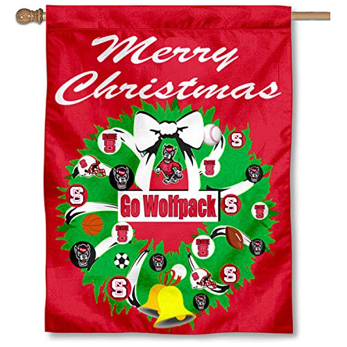 North Carolina State Wolfpack Feliz Navidad Indicador De La 
