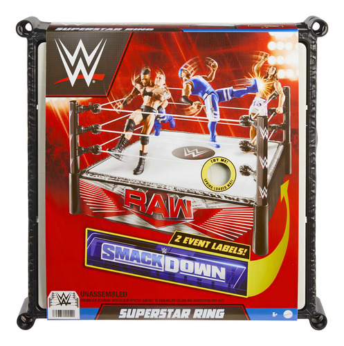 Produto genérico - Mattel Wwe Superstar Ring Playset With A