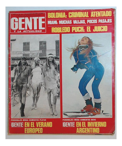 Revista Gente Y La Actualidad Año 16 N 785 7 De Agosto 1980