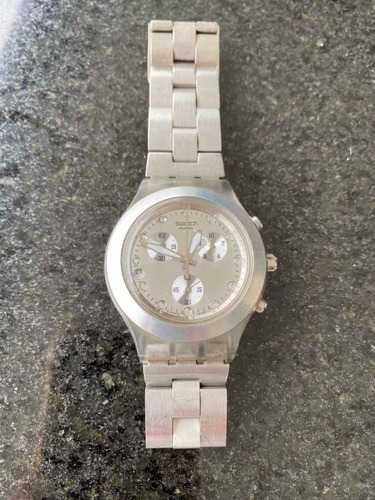 Relógio Swatch Irony Diaphane Com Cristais Original Na Caixa