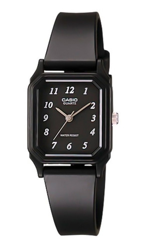 Reloj Mujer Casio Lq-142-1b Analogo Negro / Lhua Store