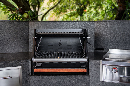 Hobby Grill Asador De Carbón Tango Ii Elite Empotrable Color Negro