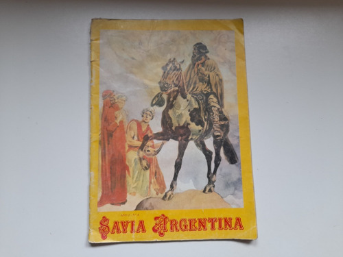 Revista Savia Argentina Folclore Payador (Usado)