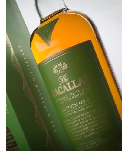 Whisky Macallan Edición 4, Single Malt X700ml