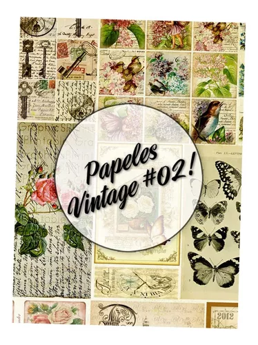 Papel decoupage vintage