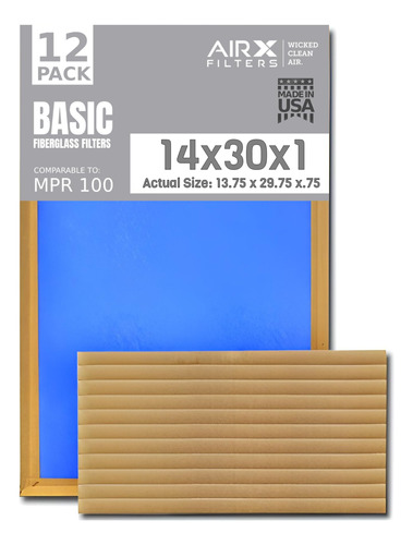 Filtro Aire 14 X 30 1  Comparable Horno Economico Basico Mpr