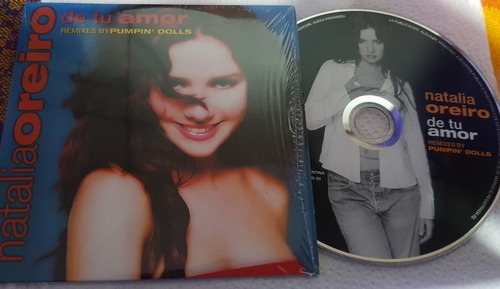 Natalia Oreiro Cd Single De Tu Amor Remixes
