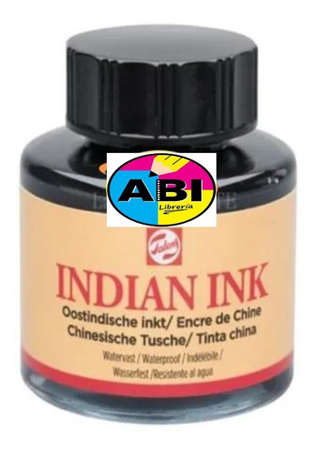 Tinta China Profesional Talens Indian Black 30 Ml