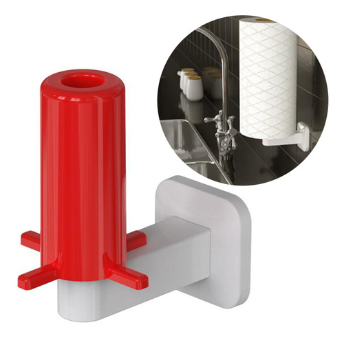 Dispensador De Lenços De Branco + Vermelho