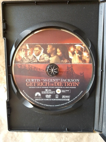 Dvd 50 Cent Get Rich Or Die Trying (Usado)