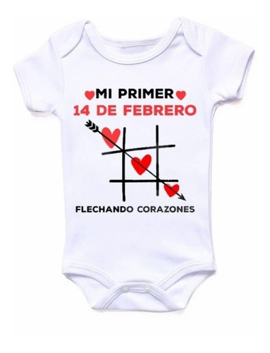 Pañalero San Valentin Mi Primer 14 De Febrero