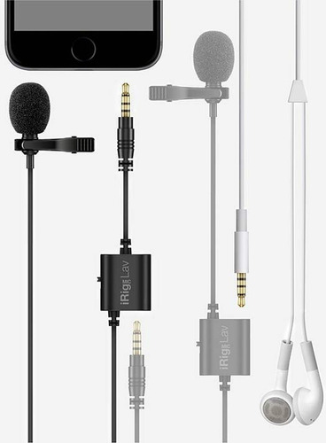 Micrófono Corbatero Irig Mic Lav 2 Pack Condenser
