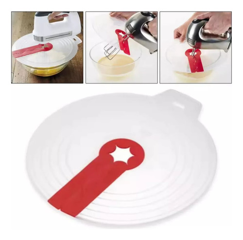 Protector Anti Salpicaduras De Plástico Para Batidora Accesorio De Cocina Ideal Para Evitar Derrames Y Mantener Limpio Ohmyshop