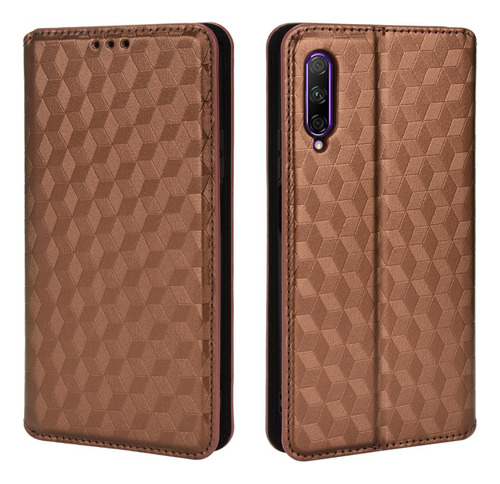 Caso Para Huawei Y9s Cartera 3d Patrón Pu Tarjeta De Cuero