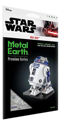 Star Wars: R2-d2 Premium Puzzle 3d Metálico - Demente Games