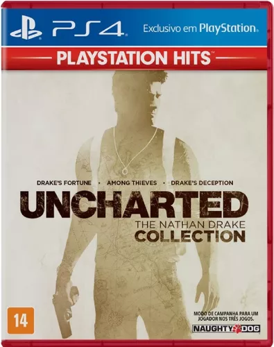 Uncharted Collection Ps4 Mídia Física Lacrado