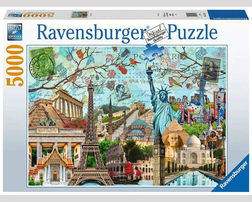 Puzzle 5000pz Big City Collage - Ravensburger 171187