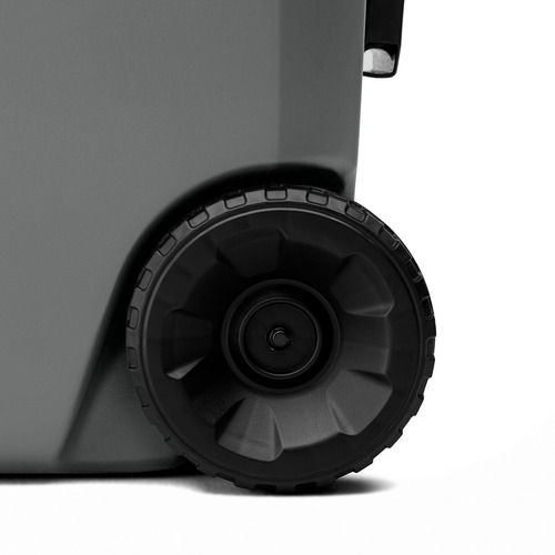 Imagen 5 de 6 de Conservadora Coleman Chest Rock Grey 100qt Con Ruedas Usa 96.4 Litros