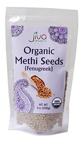 Las Semillas De Fenogreco Jiva Usda Organic Whole Methi 7 On