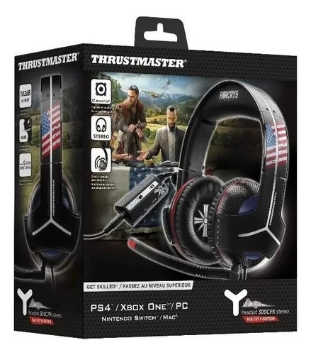 Auricular Thrustmaster Edición Limitada Farcry 5 Mod:300cpx