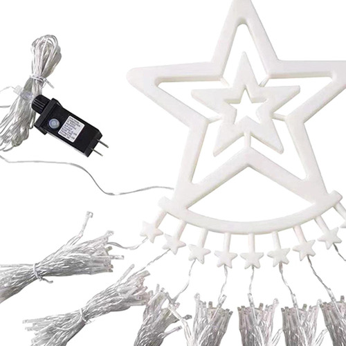 Luces De Cadena De Estrellas Con Lámpara De Estaca De