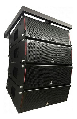 Caixa De Som Line Array Antera La 206-d