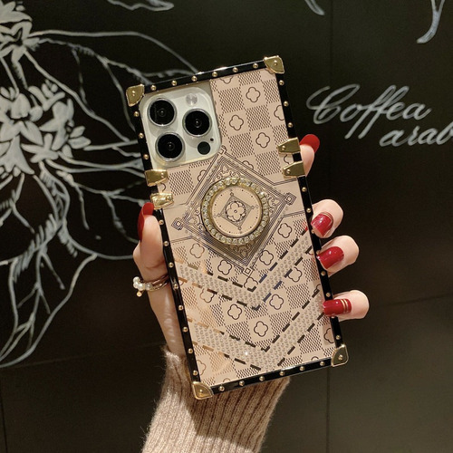 Funda Para iPhone Carcasa Celular Anticaida Case Con Anillo