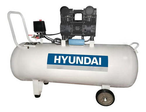 Compresor Aire 24 L Sin Aceite Silencio Odontológico Hyundai