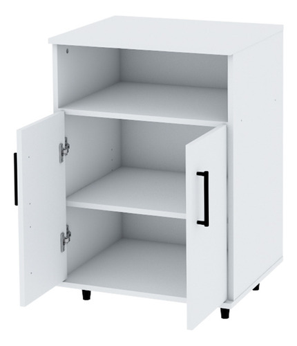 Rack Mesa De Microondas Centro Estant 2 Puertas G10b