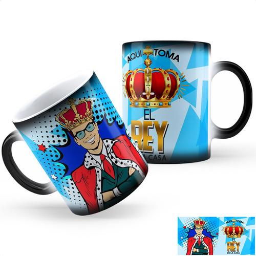 Taza Mágica Rey De La Casa Calidad