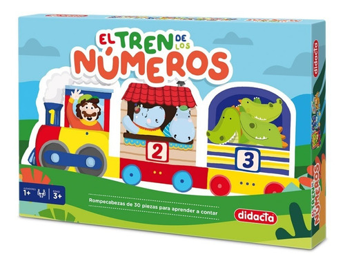 El Tren De Los Números Puzzle Para Aprender A Contar