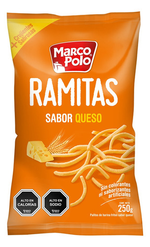 Ramitas Marco Polo Queso 250gr