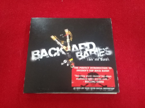 Backyard Babies / Tinnitus Cd + Sampler Y Calco  / Usa  B14