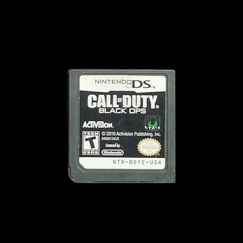 Call Of Duty Black Ops Solo Cart