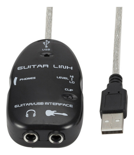 Adaptador De Cable De Interfaz Usb A Guitarra Para Pc/comput