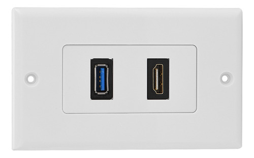 Nuevo Panel De Pared Multimedia Integrado Hdmi Usb3.0 Dos