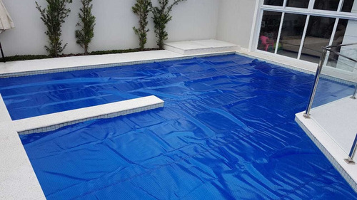 Imagem 3 de 8 de Capa Térmica Piscina 3x2 Black/blue 300 Micras