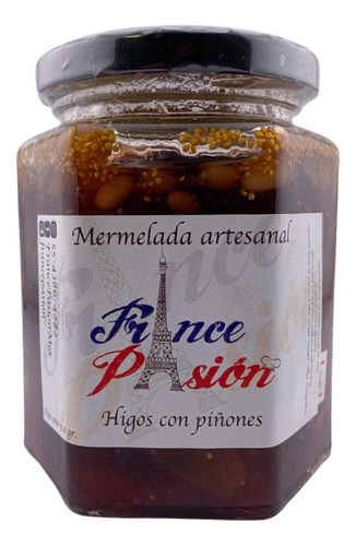 Mermelada Artesanal Higo Con Piñones De France Pasion 310g