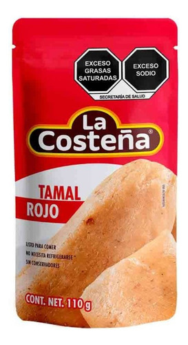 2 Pza Tamal Rojo La Costeña 110 G