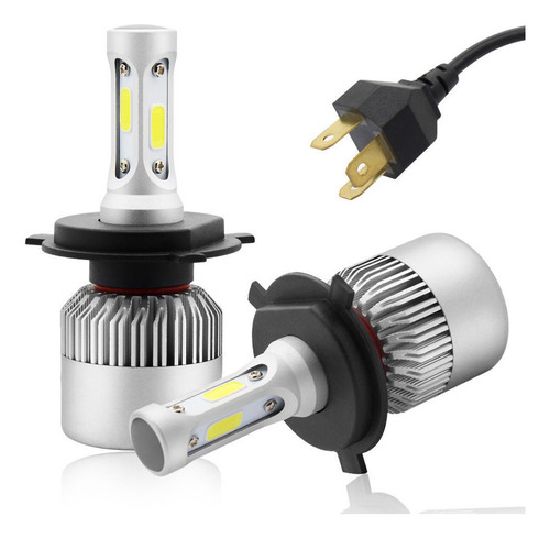 Focos Led Para Moto Bajaj Pulsar Rs 200 Alto/bajo 12000lm