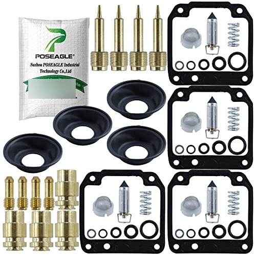 Poseagle 4 Pack Carburetor Rebuild Kits Diaphragm Vacuum Par