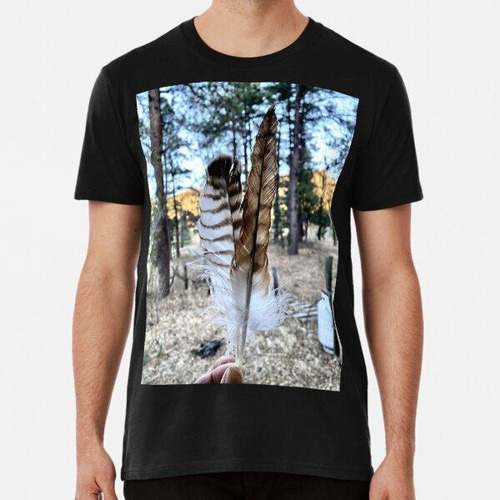 Remera Wild Festhers In Nature  Algodon Premium