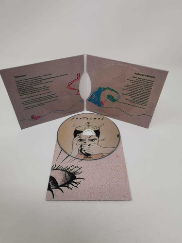 Imagen 2 de 3 de Disco Fantasmas De Pablo Delo Cd Canción De Autor (físico)