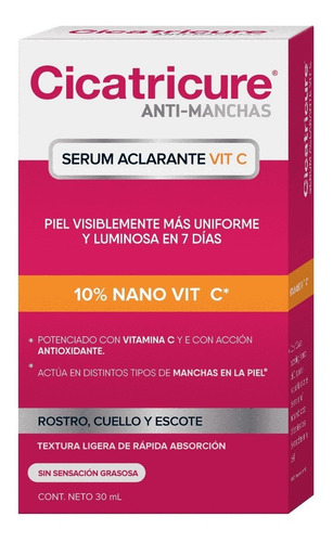 Cicatricure Sérum Aclarante Vitamina C 30 Ml