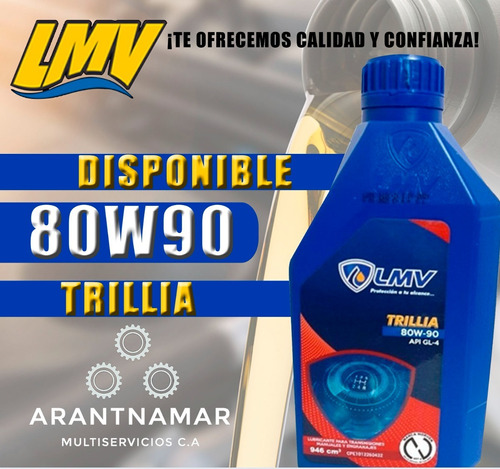 Aceite  80w90 Lmv